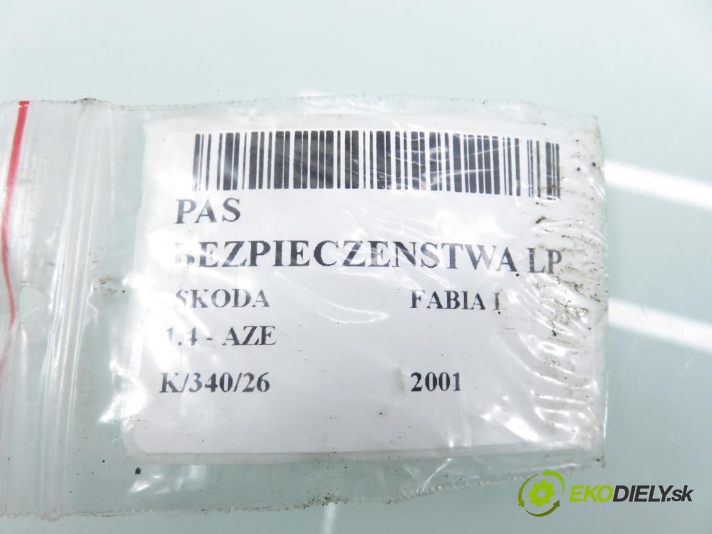 SKODA FABIA I (6Y2) HB 2001 44,00 1.4 MPi 60 - AZE 1397,00 Držiak bezpečnostný LP 6Y0857701A ; 33009800