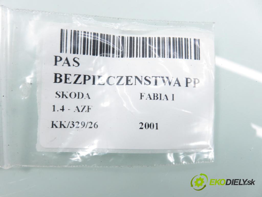 SKODA FABIA I (6Y2) HB 2001 44,00 1.4 - AZF 1397,00 Držiak bezpečnostný PP 6Y0857702B ; 33006842