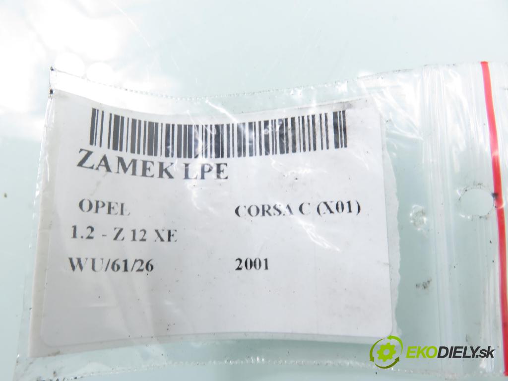 OPEL CORSA C (X01) HB 2001 55,00 1.2 16V 75 - Z 12 XE 1199,00 zámok 24434884EQ