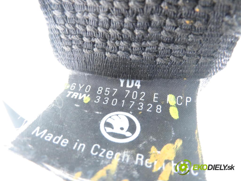 SKODA FABIA I (6Y2) HB 2001 44,00 1.4 MPi 60 - AZE 1397,00 Držiak bezpečnostný PP 6Y0857702E ; 33017328