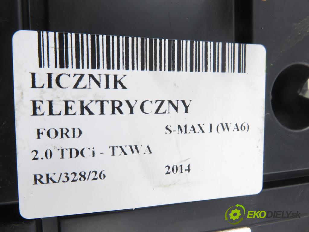 FORD S-MAX (WA6) MINIVAN 2014 120,00 2.0 TDCi - TXWA 1997,00 prístrojovka elektrický CS7T10849VH ; VPCS7F10849AVH