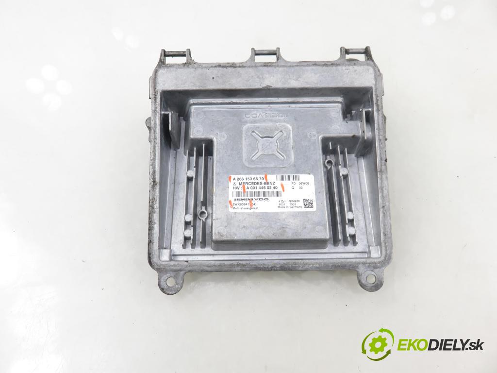 MERCEDES-BENZ KLASA B Sports Tourer (W245) MINIVAN 2006 85,00 B 170 (245.232) - M 266.940 1699,00 Riadiaca jednotka Motor A0014460240 ; A2661536679 ; 5WK90941