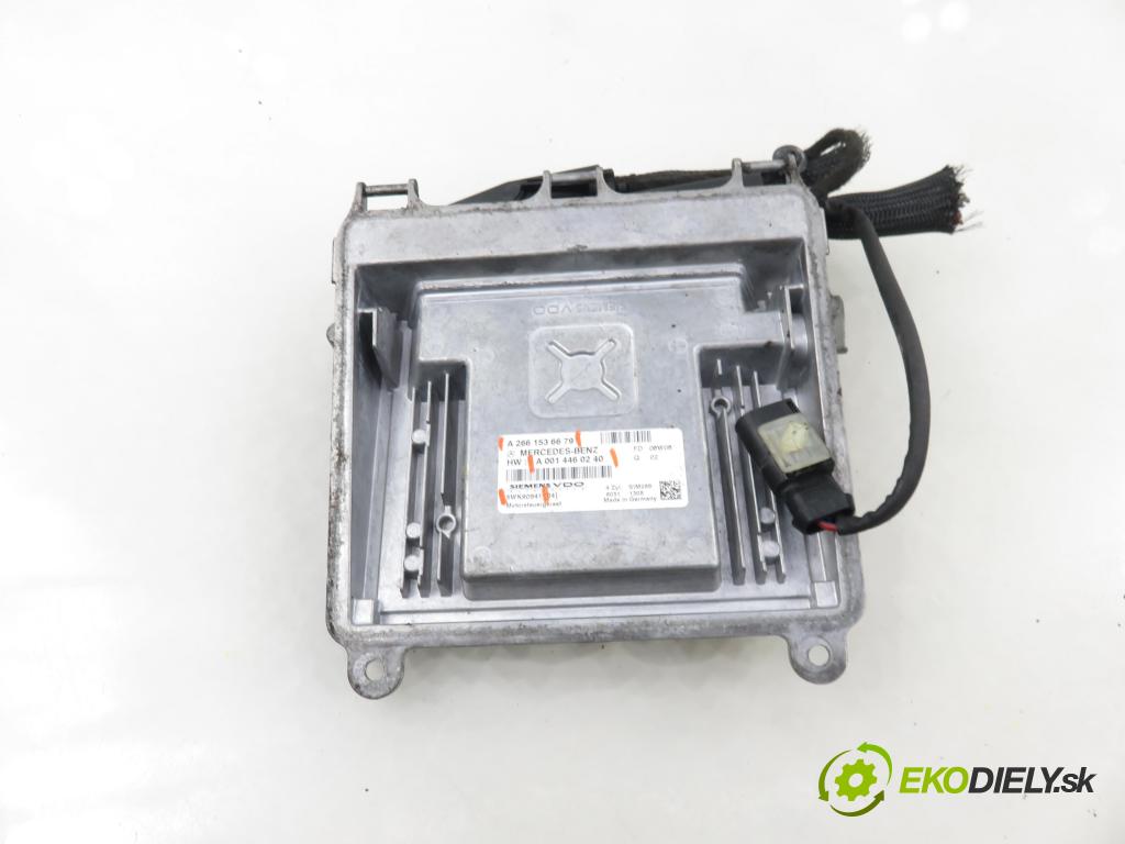 MERCEDES-BENZ KLASA B Sports Tourer (W245) MINIVAN 2006 85,00 B 170 (245.232) - M 266.940 1699,00 řídící jednotka motora A0014460240 ; A2661536679 ; 5WK90941
