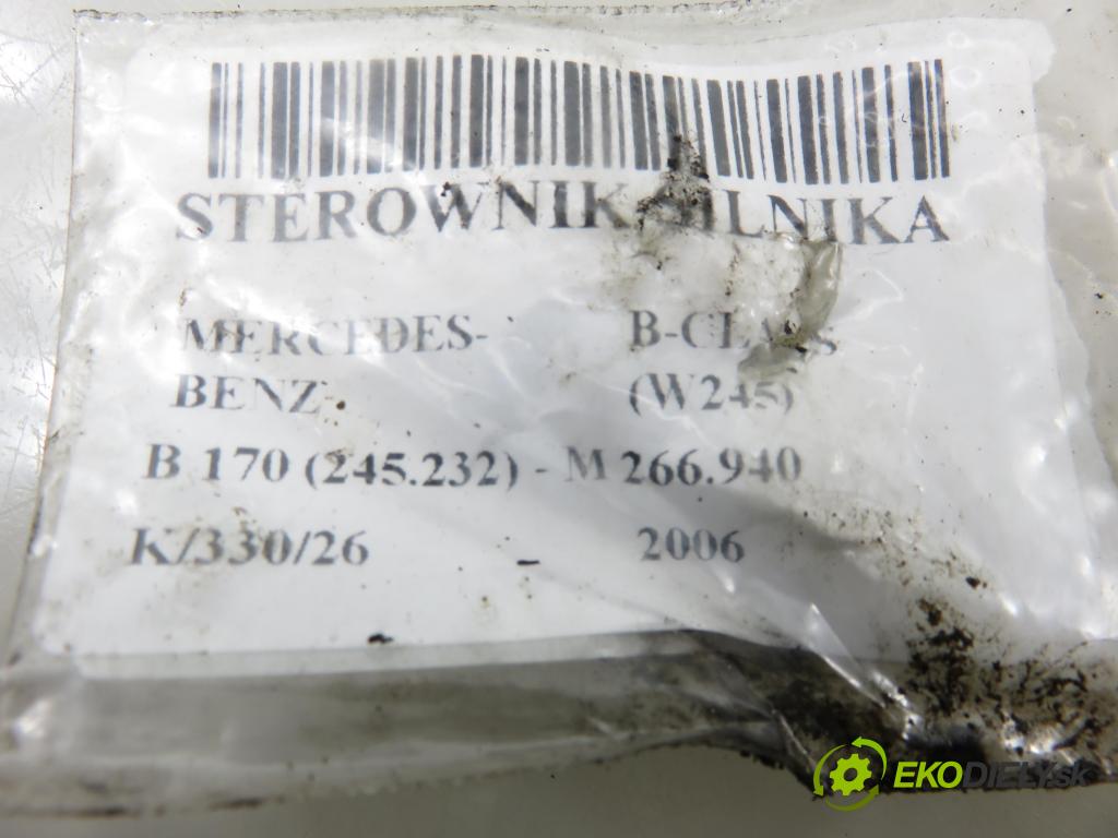 MERCEDES-BENZ KLASA B Sports Tourer (W245) MINIVAN 2006 85,00 B 170 (245.232) - M 266.940 1699,00 řídící jednotka motora A0014460240 ; A2661536679 ; 5WK90941