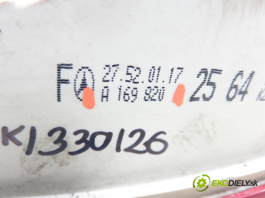 MERCEDES-BENZ KLASA B Sports Tourer (W245) MINIVAN 2006 85,00 B 170 (245.232) - M 266.940 1699,00 světlo levé zadní kufr A169820