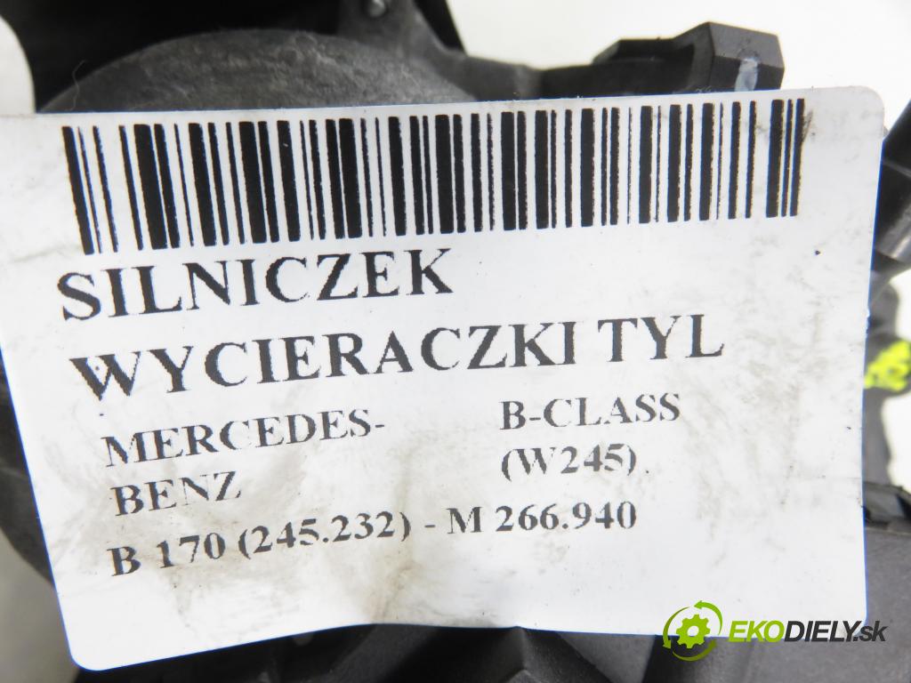 MERCEDES-BENZ KLASA B Sports Tourer (W245) MINIVAN 2006 85,00 B 170 (245.232) - M 266.940 1699,00 Motorček stierače zadné