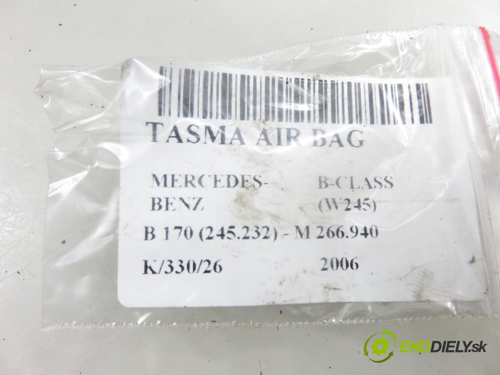 MERCEDES-BENZ KLASA B Sports Tourer (W245) MINIVAN 2006 85,00 B 170 (245.232) - M 266.940 1699,00 PÁSKA: air BAG A1694640918