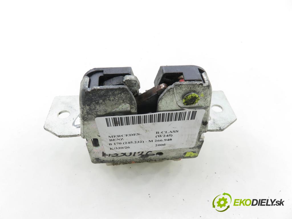 MERCEDES-BENZ KLASA B Sports Tourer (W245) MINIVAN 2006 85,00 B 170 (245.232) - M 266.940 1699,00 zámok dverí kufor A1697400036