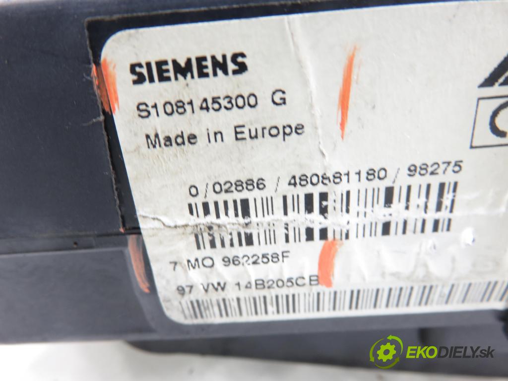 VW SHARAN (7M8, 7M9, 7M6) MINIVAN 1998 81,00 1.9 TDI 110 - AFN 1896,00 MODUL komfortu S108145300G