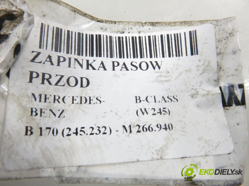 MERCEDES-BENZ KLASA B Sports Tourer (W245) MINIVAN 2006 85,00 B 170 (245.232) - M 266.940 1699,00 zapínače pásov predný 1698601769 ; 602912400F