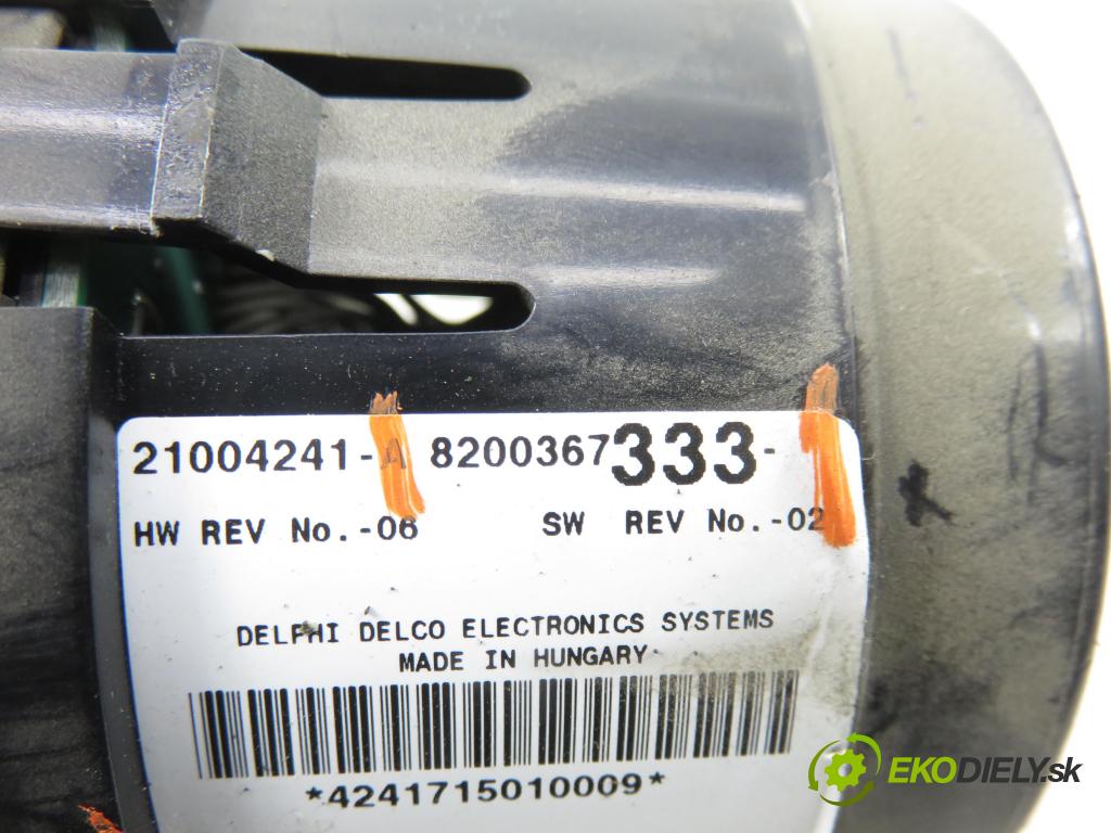 RENAULT ESPACE IV (JK0/1_) MINIVAN 2007 100,00 2.0 (JK09) - F4R 792 1998,00 Panel kúrenia KLIMATRONIK 8200367333