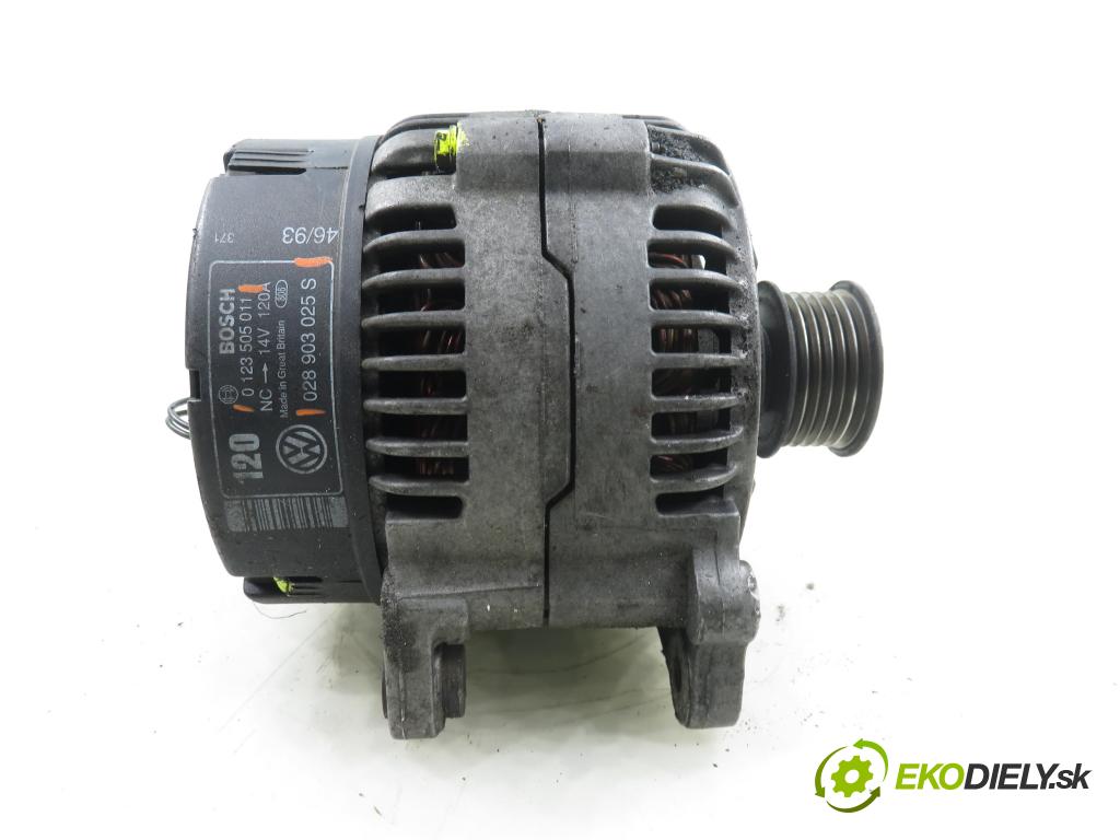 VW PASSAT B3/B4 Variant (3A5, 35I) KOMBI 1994 66,00 1.9 TDI - 1Z 1896,00 Alternátor 028903025S ; 0123505011 (Alternátor)