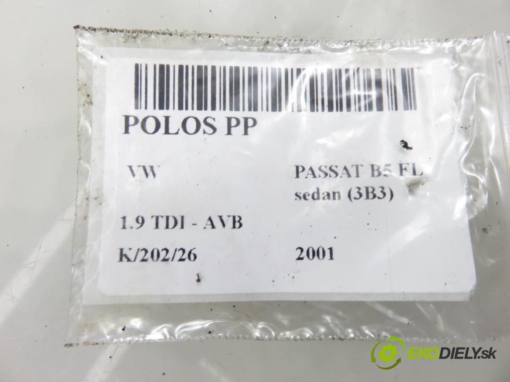 VW PASSAT B5.5 (3B3) SEDAN 2001 74,00 1.9 TDI PD 101 - AVB 1896,00 Poloos PP 8D0407272BQ