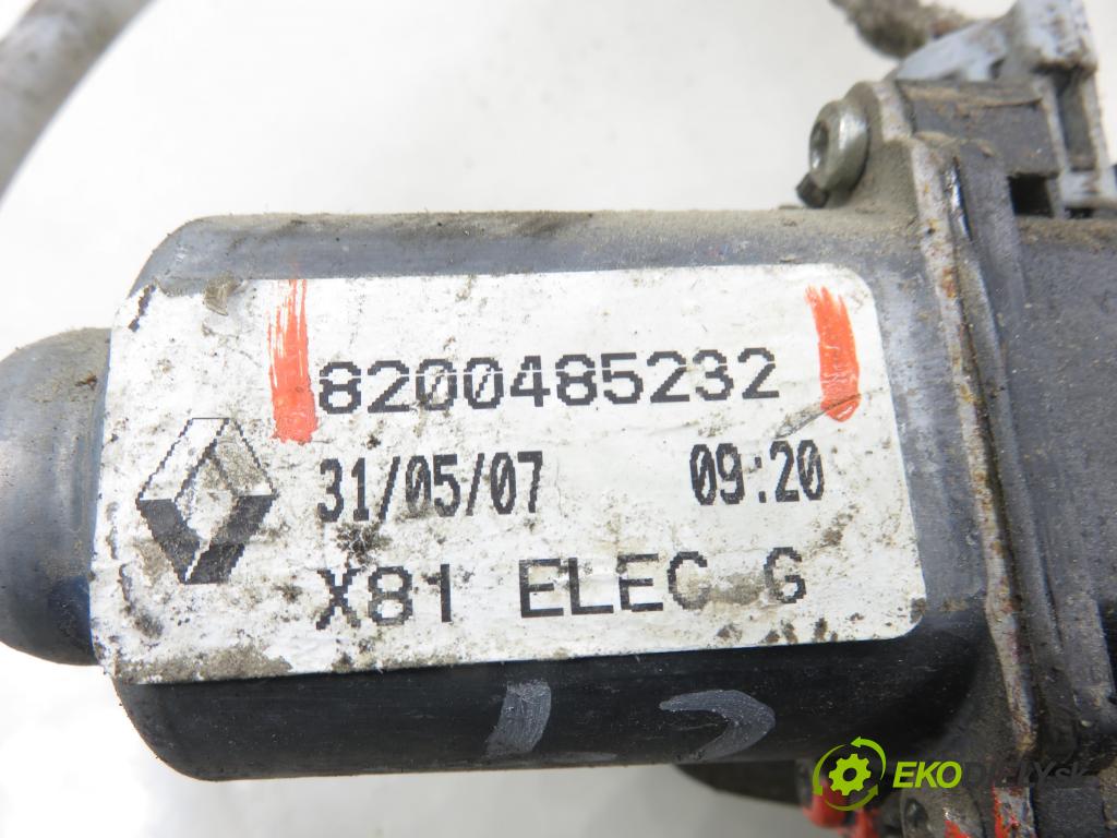 RENAULT ESPACE IV (JK0/1_) MINIVAN 2007 100,00 2.0 (JK09) - F4R 792 1998,00 Mechanizmus okien 8200485232