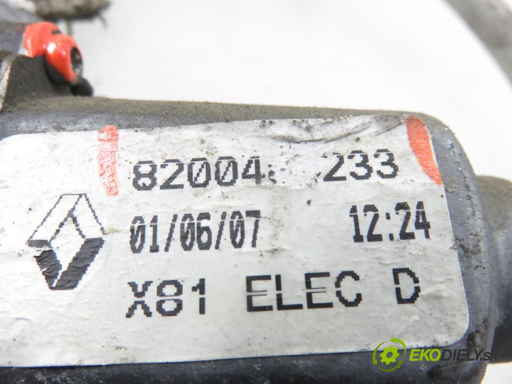 RENAULT ESPACE IV (JK0/1_) MINIVAN 2007 100,00 2.0 (JK09) - F4R 792 1998,00 Mechanizmus okien PTE 8200485233