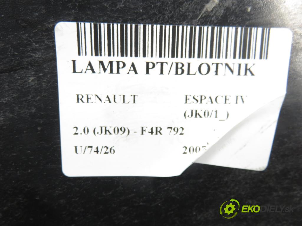 RENAULT ESPACE IV (JK0/1_) MINIVAN 2007 100,00 2.0 (JK09) - F4R 792 1998,00 světlo pravé zadní 8200394724
