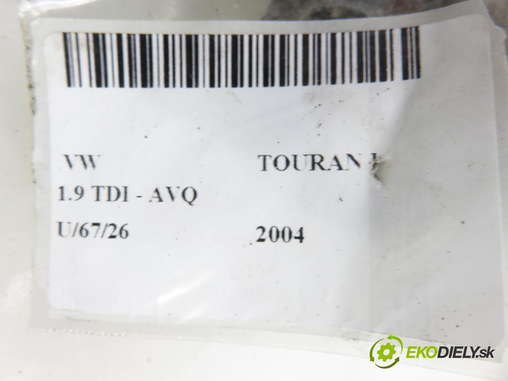 VW TOURAN (1T1, 1T2) MINIVAN 2004 74,00 1.9 TDI PD 100 - AVQ 1896,00 tlumič LT