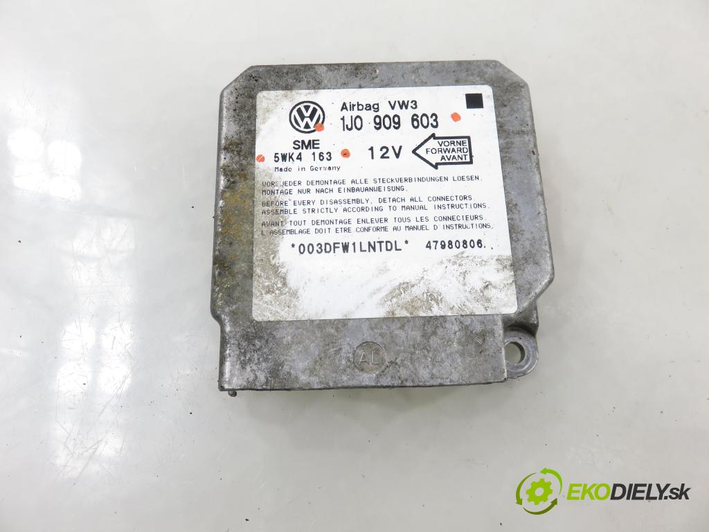 VW SHARAN (7M8, 7M9, 7M6) MINIVAN 1998 81,00 1.9 TDI 110 - AFN 1896,00 MODUL air BAG 1J0909603
