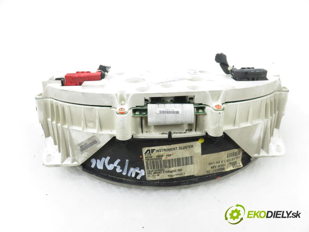 VW SHARAN (7M8, 7M9, 7M6) MINIVAN 1998 81,00 1.9 TDI 110 - AFN 1896,00 Prístrojovka elektrický 7M0920820S ; 95VW10849ABK