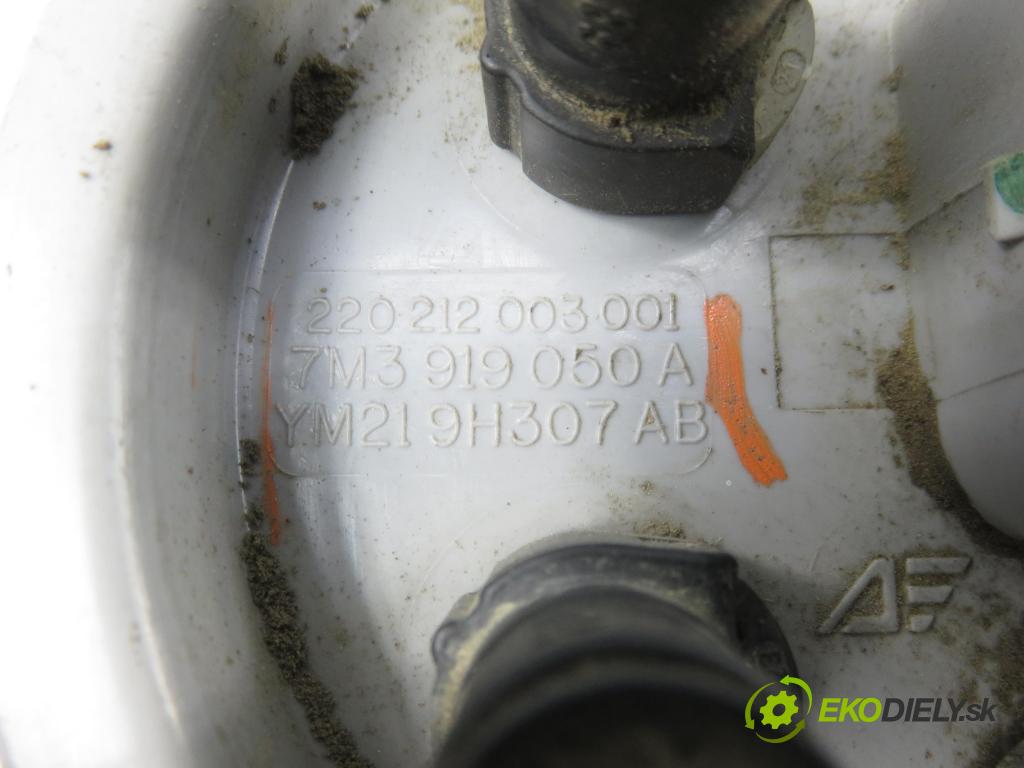 VW SHARAN (7M8, 7M9, 7M6) MINIVAN 2004 96,00 1.9 TDI PD 130 - ASZ 1896,00 Pumpa paliva 7M3919050A ; YM219H307AB