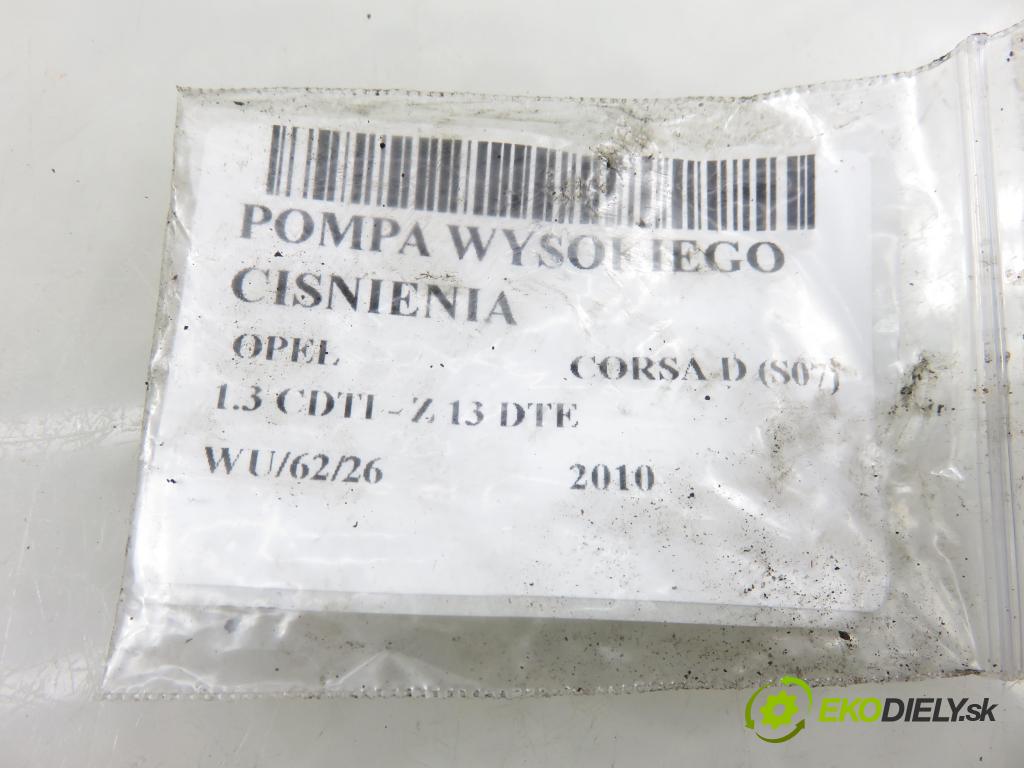 OPEL CORSA D (S07) HB 2010 70,00 1.3 CDTI - Z 13 DTE 1248,00 Pumpa vysokého tlaku 0928400680