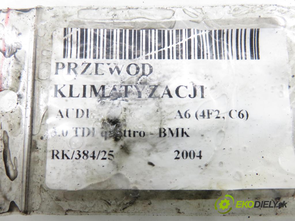 AUDI A6 (4F2, C6) SEDAN 2004 165,00 3.0 TDI quattro - BMK 2967,00 trubka klimatizace 4F0260712Q ; 4F0820189D