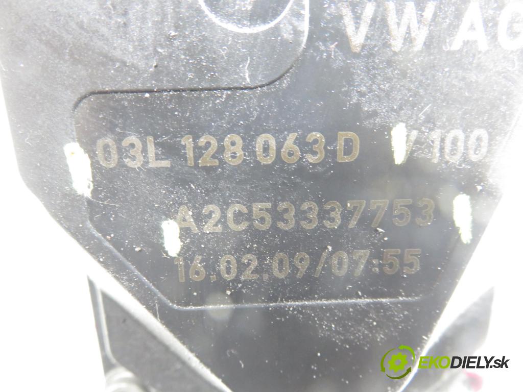 AUDI A4 Avant (8K5, B8) KOMBI 2008 100,00 2.0 TDI - CAGB 1968,00 Škrtiaca klapka A2C53337753 ; 03L128063D (Škrtiaca klapka)