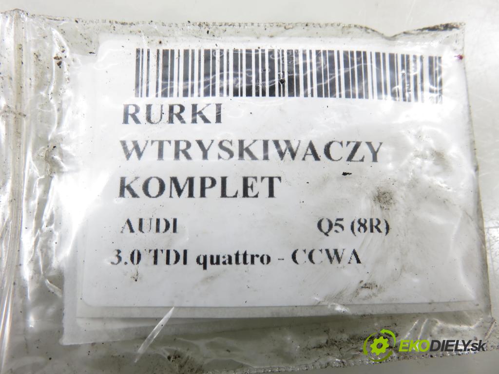 AUDI Q5 (8R) SUV 2010 176,00 3.0 TDI quattro - CCWA 2967,00 trubky VSTŘIKOVAČE: