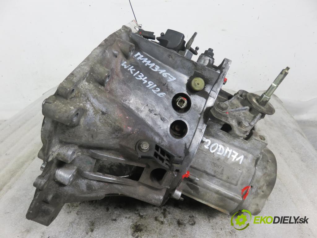 CITROEN C4 Picasso I (UD_) MINIVAN 2007 92,00 1.8 i 16V - 6FY (EW7A) 1749,00 Prevodovka MANUALNA 20DM71