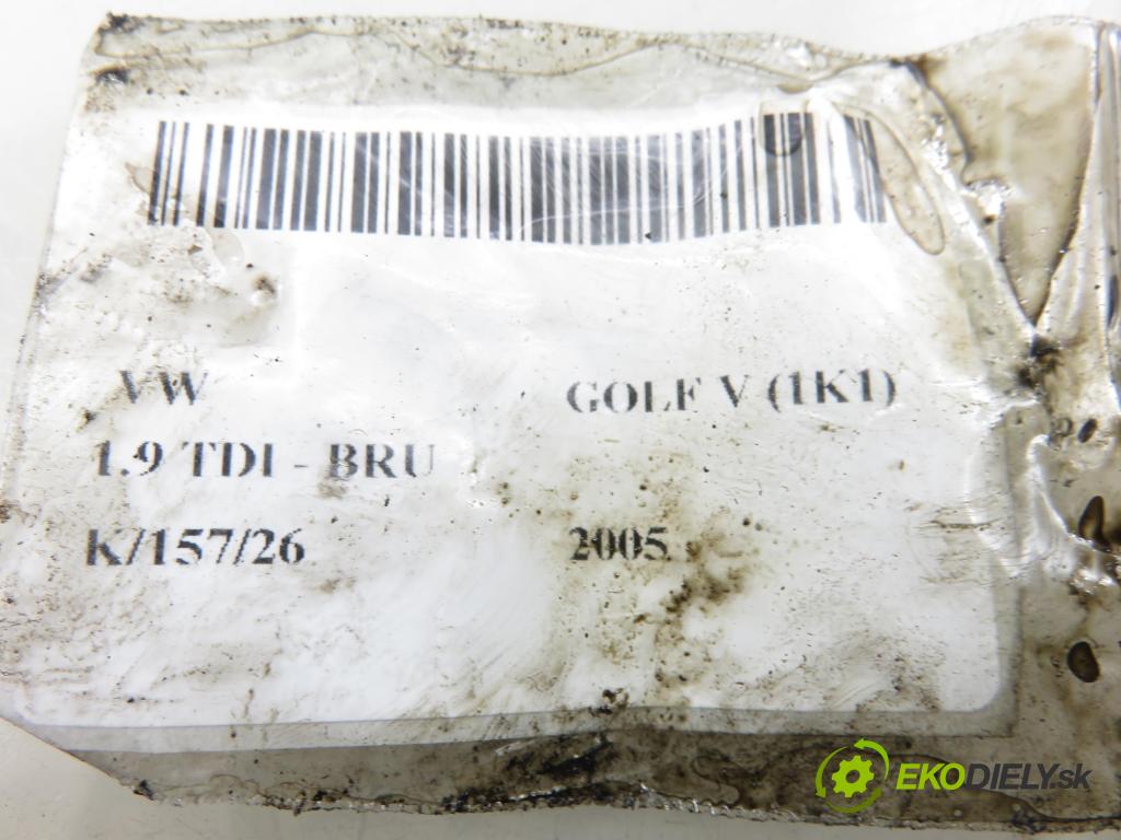 VW GOLF V (1K1) HB 2005 66,00 1.9 TDI PD 90 - BRU 1896,00 Vstrekovač 038130073AG ; 0414720215 (Vstrekovač paliva)