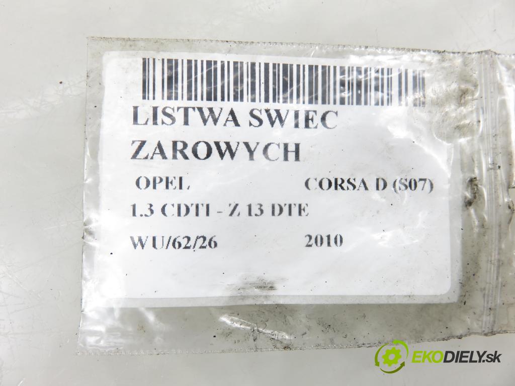 OPEL CORSA D (S07) HB 2010 70,00 1.3 CDTI - Z 13 DTE 1248,00 lišta SWIEC: