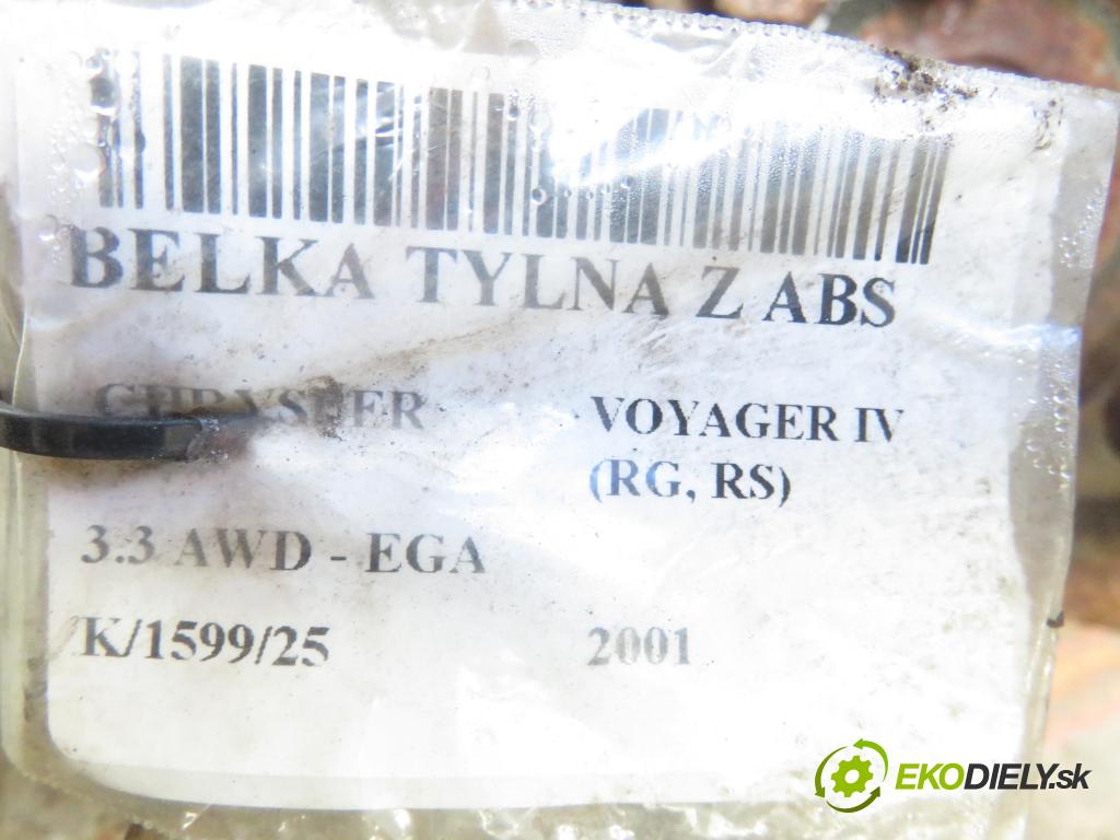 CHRYSLER VOYAGER IV (RG, RS) MINIVAN 2001 0,00 3.3 AWD - EGA 3301,00 Výstuha zadná ABS