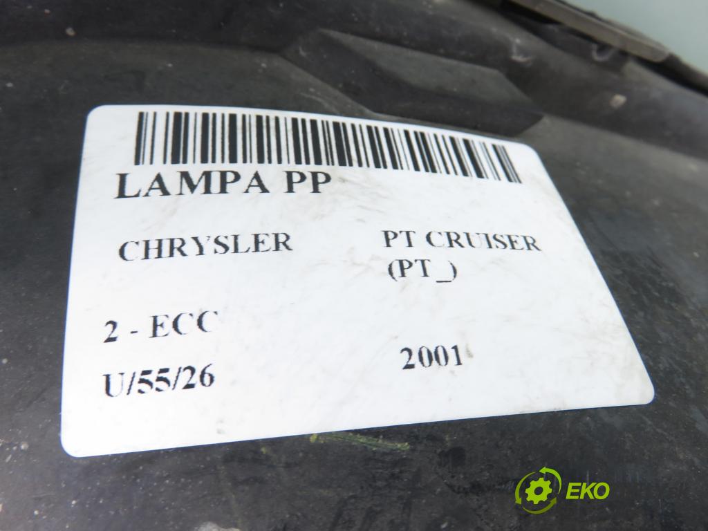 CHRYSLER PT CRUISER (PT_) MINIVAN 2001 104,00 2 - ECC 1996,00 Svetlo PP