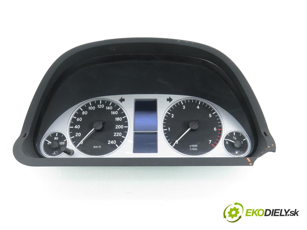 MERCEDES-BENZ KLASA B Sports Tourer (W245) MINIVAN 2006 85,00 B 170 (245.232) - M 266.940 1699,00 Prístrojovka elektrický A1695409347 ; A1695401911 ; A1694421221