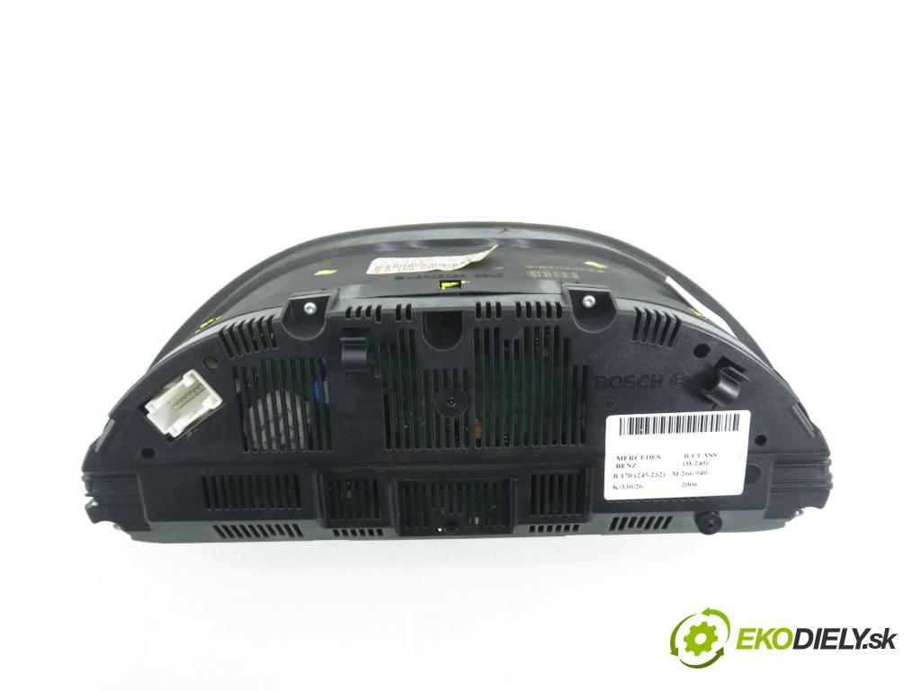 MERCEDES-BENZ KLASA B Sports Tourer (W245) MINIVAN 2006 85,00 B 170 (245.232) - M 266.940 1699,00 Prístrojovka elektrický A1695409347 ; A1695401911 ; A1694421221