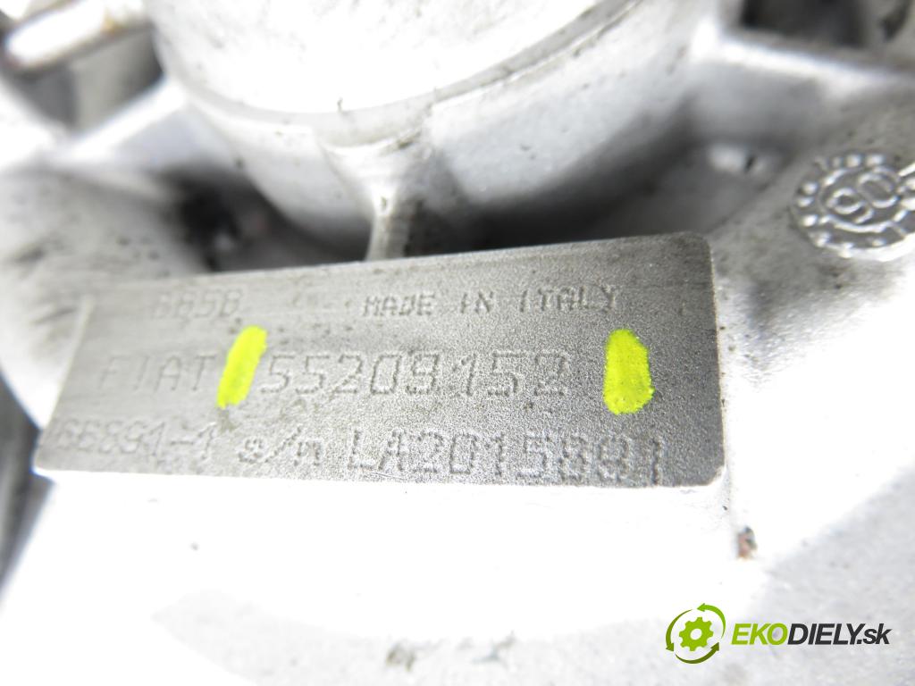 FIAT BRAVO II (198_) HB 2006 77,00 1.6 D Multijet - 198 A3.000 1598,00 Turbodúchadlo 55209152 (Turbodúchadlo (kompletné))