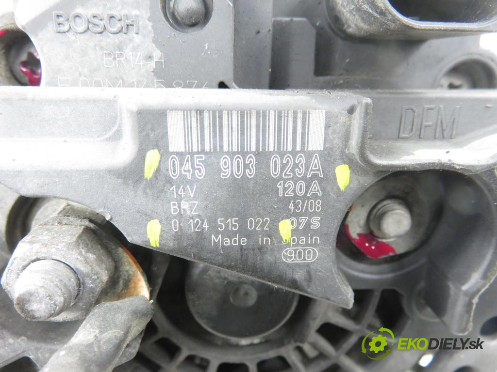 VW SHARAN (7M8, 7M9, 7M6) MINIVAN 1998 81,00 1.9 TDI 110 - AFN 1896,00 Alternátor 045903023A ; 0124515022 (Alternátor)