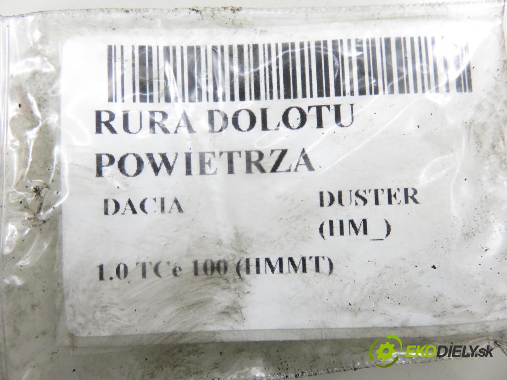DACIA DUSTER (HM_) SUV 2021 74,00 1.0 TCe 100 (HMMT) 999,00 Rúra prívodu vzduchu 400000643001 ; 144604864R ; 310000195603