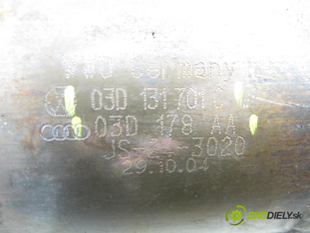 SKODA FABIA I Combi (6Y5) KOMBI 2003 47,00 1.2 - AZQ 1198,00 potrubí VYČERPAT: 03D131701C ; 03D178AA (Výfukové potrubí)