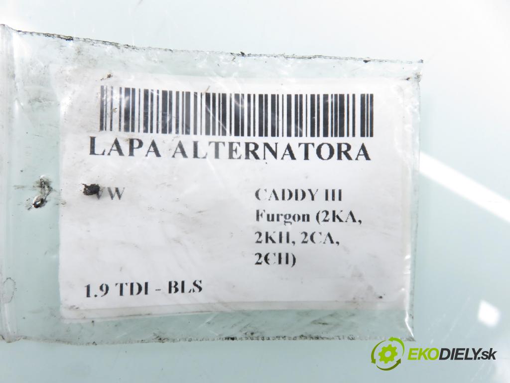 VW CADDY III Furgon (2KA, 2KH, 2CA, 2CH) FURGON 2006 77,00 1.9 TDI - BLS 1896,00 Uchytenie alternátora 045903143F