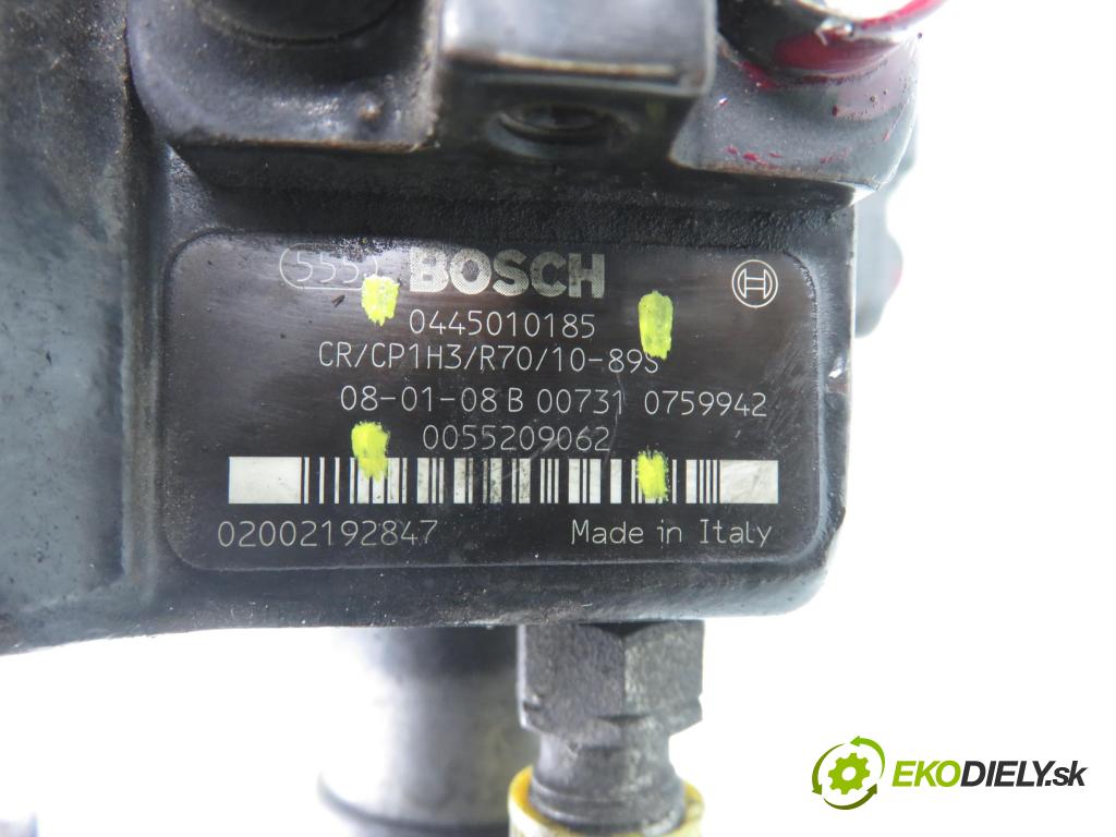 FIAT BRAVO II (198_) HB 2006 77,00 1.6 D Multijet - 198 A3.000 1598,00 Pumpa vysokého tlaku 0445010185 ; 0055209062 ; 0928400680