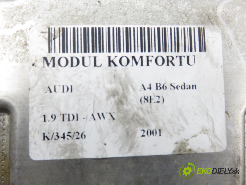 AUDI A4 (8E2, B6) SEDAN 2001 96,00 1.9 TDI PD 130 - AWX 1896,00 Riadiaca jednotka svetlá 8E0907279B
