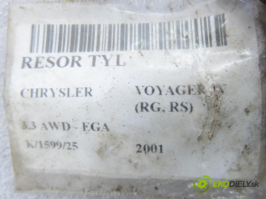 CHRYSLER VOYAGER IV (RG, RS) MINIVAN 2001 0,00 3.3 AWD - EGA 3301,00 Listové pero zadné