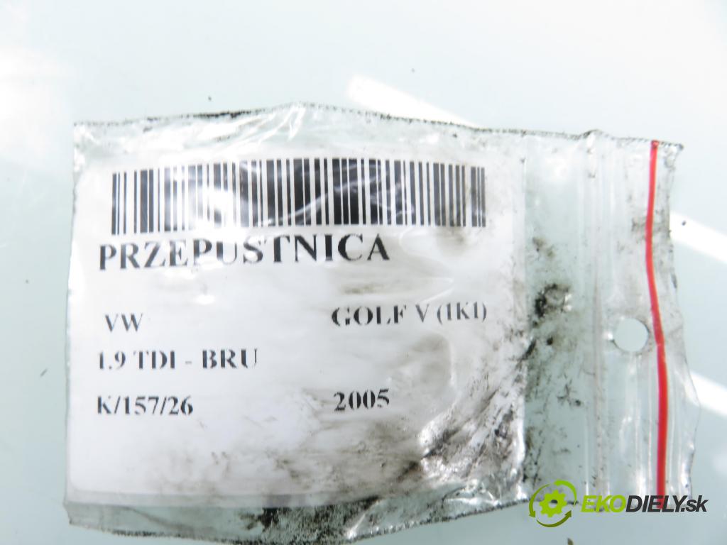 VW GOLF V (1K1) HB 2005 66,00 1.9 TDI PD 90 - BRU 1896,00 Škrtiaca klapka 038128063G (Škrtiaca klapka)