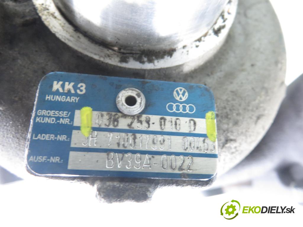 VW GOLF V (1K1) HB 2005 66,00 1.9 TDI PD 90 - BRU 1896,00 Turbodúchadlo 038253010D (Turbodúchadlo (kompletné))