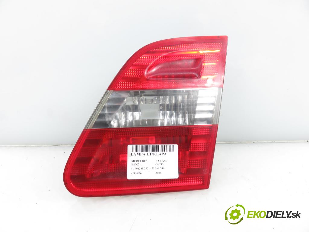 MERCEDES-BENZ KLASA B Sports Tourer (W245) MINIVAN 2006 85,00 B 170 (245.232) - M 266.940 1699,00 Svetlo ľavé zadné kufor 1698201664