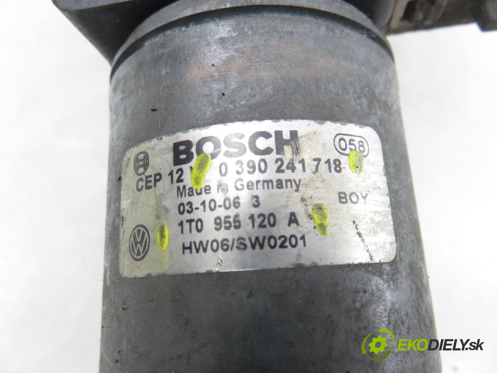 VW TOURAN (1T1, 1T2) MINIVAN 2007 125,00 2.0 TDI - BMN 1968,00 Motorček stieračov predný 1T0955120A ; 0390241718