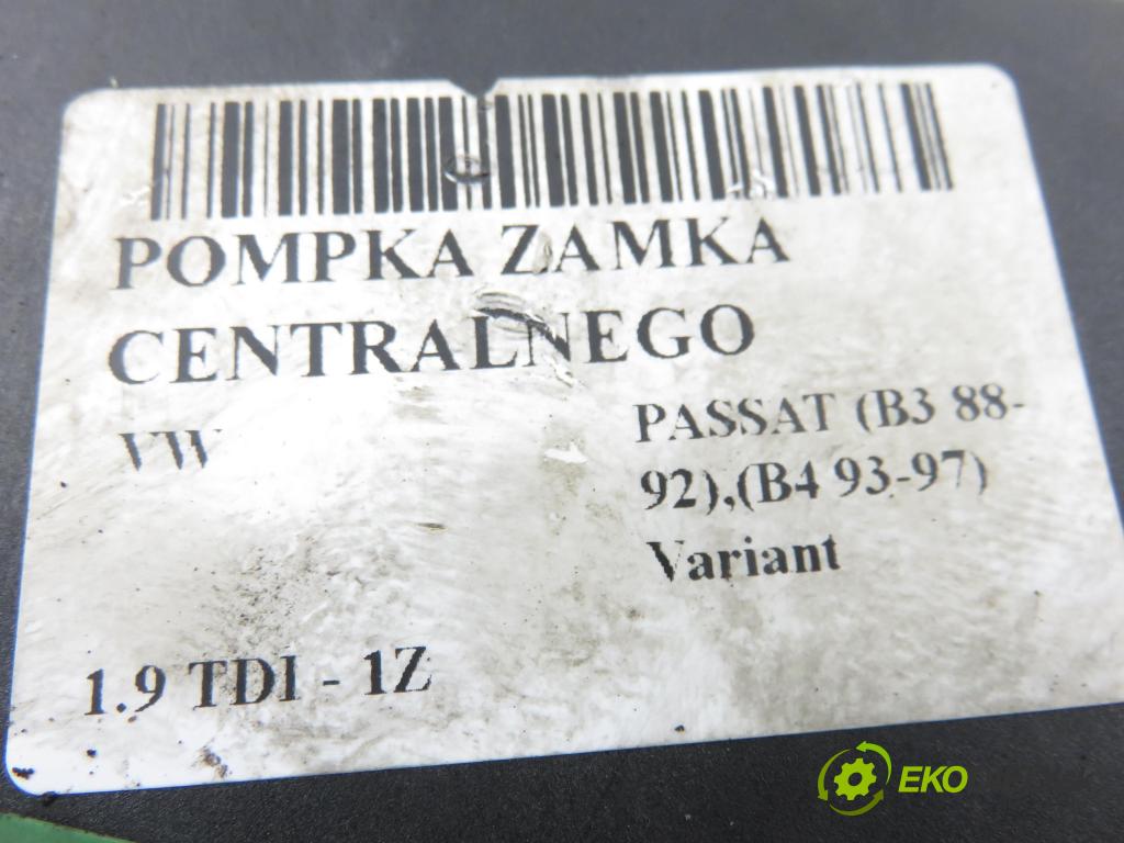 VW PASSAT B3/B4 Variant (3A5, 35I) KOMBI 1994 66,00 1.9 TDI - 1Z 1896,00 pumpa zámku centrálneho 3A0962257
