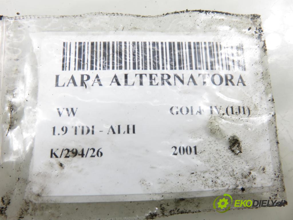 VW GOLF IV (1J1) HB 2001 66,00 1.9 TDI 90 - ALH 1896,00 Uchytenie alternátora 038903143H