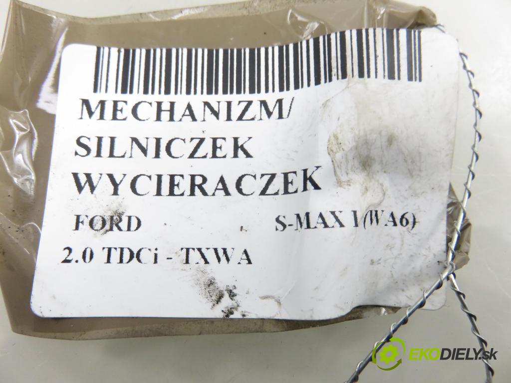 FORD S-MAX (WA6) MINIVAN 2014 120,00 2.0 TDCi - TXWA 1997,00 MECHANISMUS/ motorek stěračů 6M2117504BM ; 3397021485 ; 1397220676